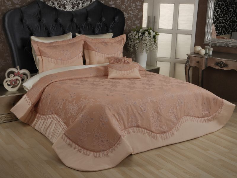 Meyra Çift Kişilik Yatak Örtüsü LilaMor Home Collection Hayatınıza